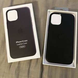 Apple iPhone 12 Mini Leather Case Magsafe